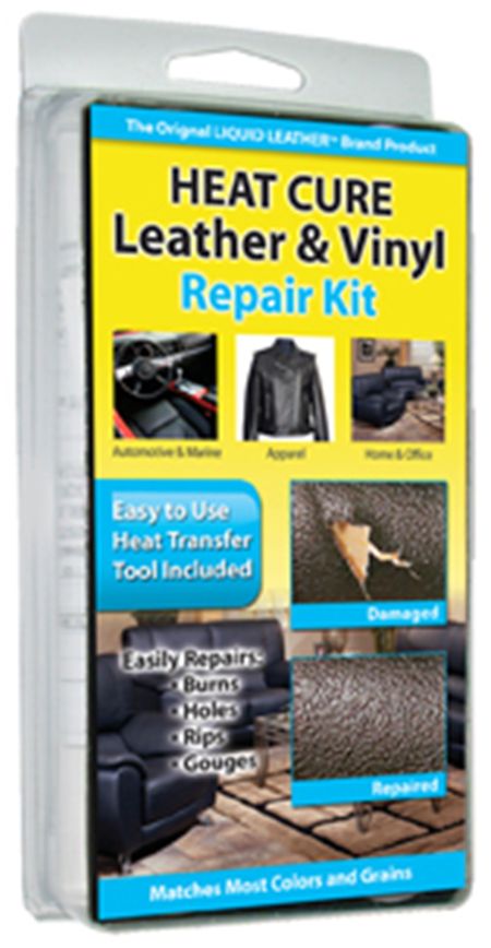  Leather Vinyl Repair Kit Rips Burns Tears Detailed