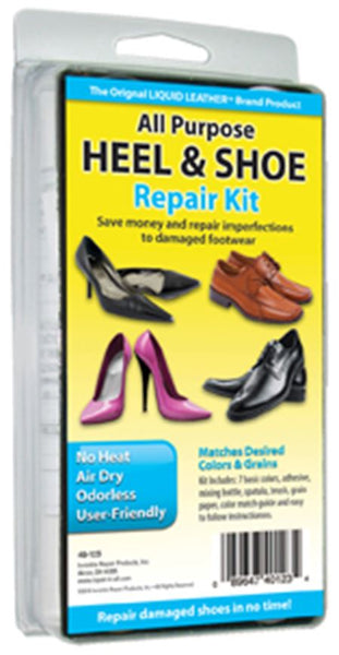 Shoe Repair Kit Macro Isolated Stock Photo - Image of protect, heel:  11982726