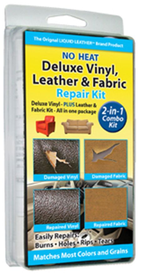 Heel and Shoe Repair Kit (Item 30-125) : No Heat Leather & Vinyl Repair :  Invisible Repair Products